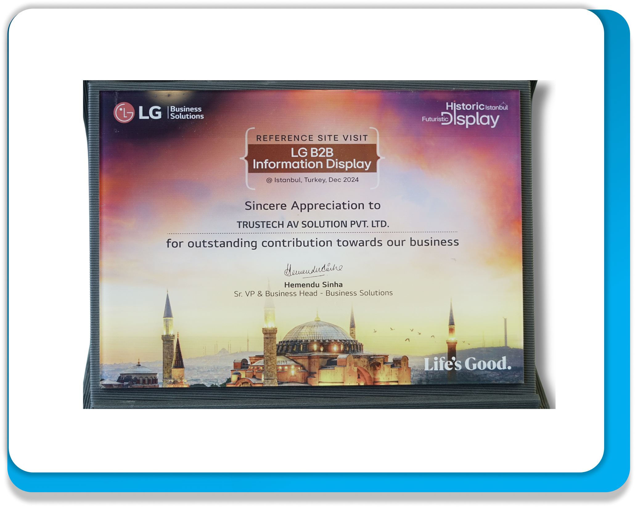 LG Site Visit @Istanbul