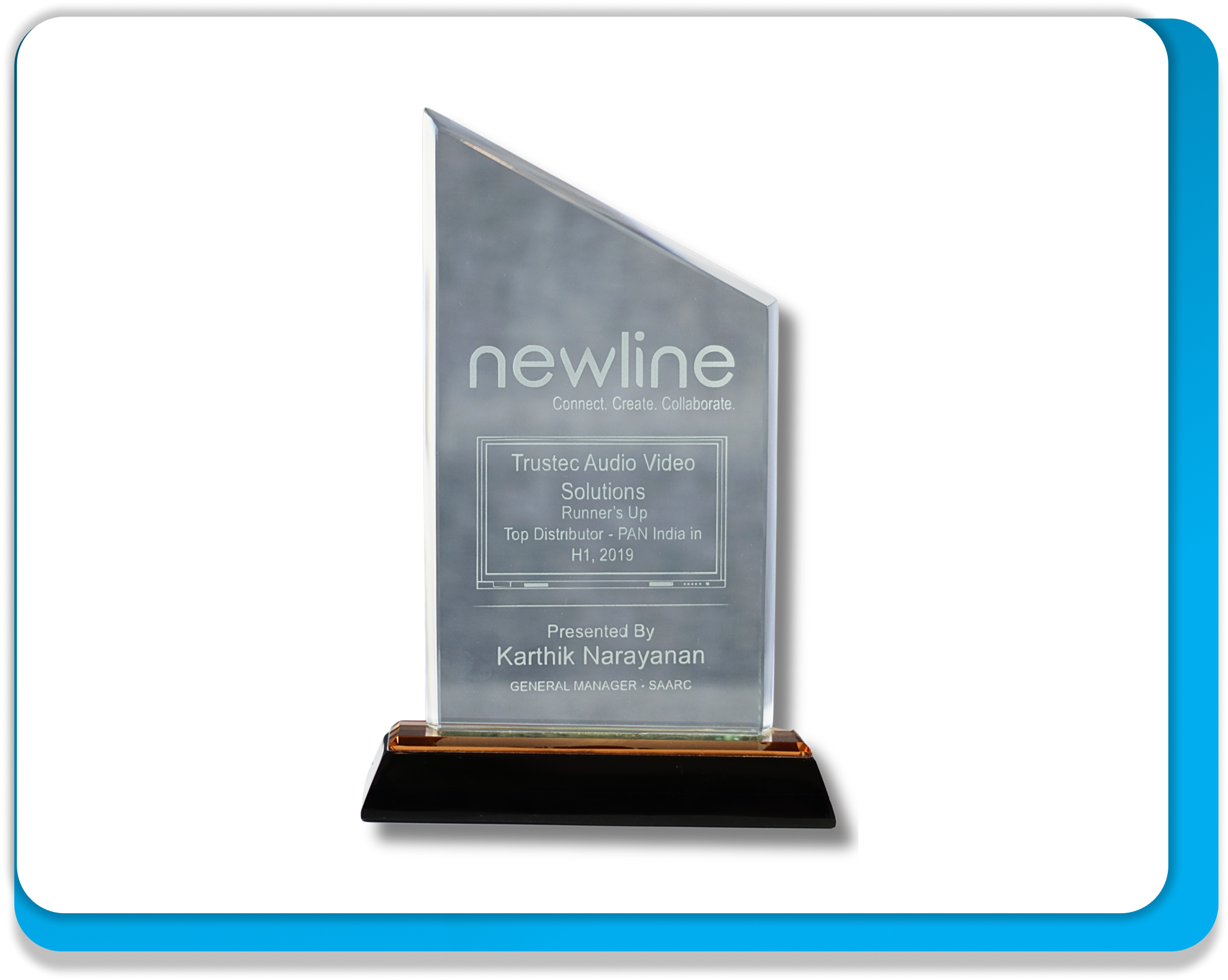 Runner's Up - Top Distributor, Newline